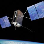 A GPS satellite