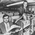 Hafle and Keating along with atomic clocks on a passenger plane