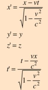 Lorentz transformations