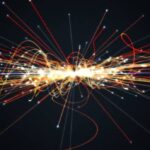 Simulation of collision of high-speed particles in an accelerator