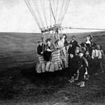 Victor Hess starting one of the experiments, Vienna, 1911