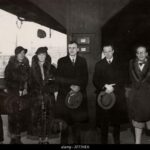 From the right, Erwin Schrödinger, Werner Heisenberg and Paul Dirac, three great physicists of the 20th century