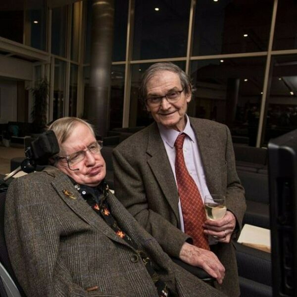 Image: Roger Penrose and Stephen Hawking