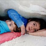 Image: A little girl in Syria
