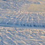 The special shape of the Alaskan ice caps