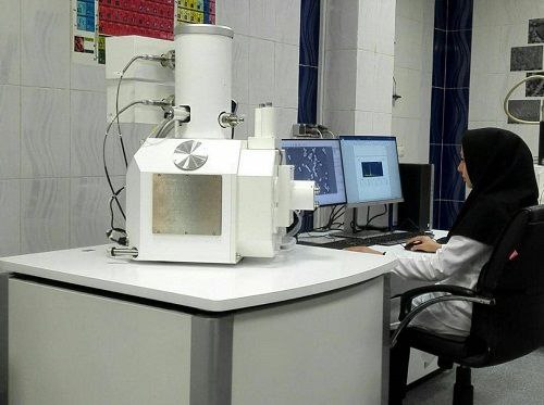 Image of an electron microscope at the University of Sistan and Baluchistan