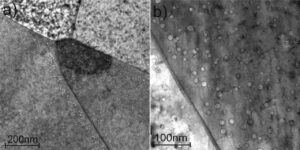 Bubbles formed by irradiating a crystalline substance