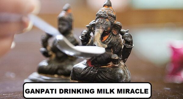 Ganesha Drinking Milk Miracle