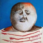 Image: The painting "The Fan" by Bahman Mohassass