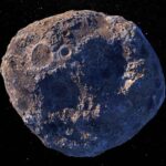 Concept art image of this asteroid