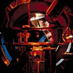 A cloud of very cold sodium atoms trapped inside a laser trap
