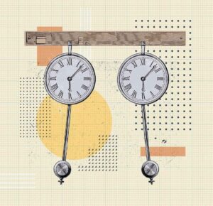 دو ساعت پاندولی