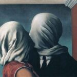 نقاشی «عشاق» اثر «رنه ماگریت»