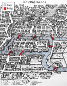 نقشه‌ی شهر زیبای کونینگسبرگ